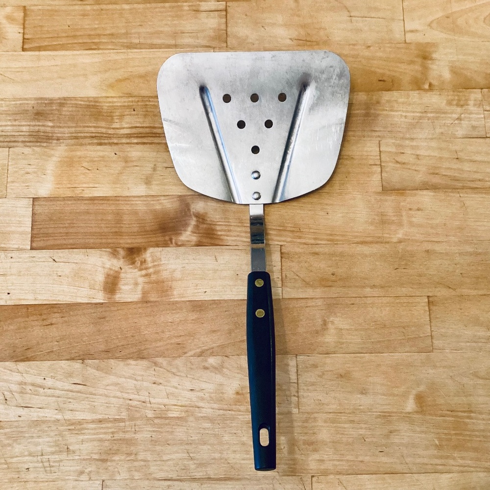Vintage 70s 80s Stainless Spatula Kitchen Utensil Grill Cooking Mid Century USA